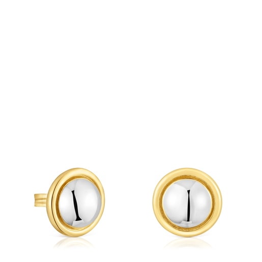 Boucles d’oreilles bicolores Plump
