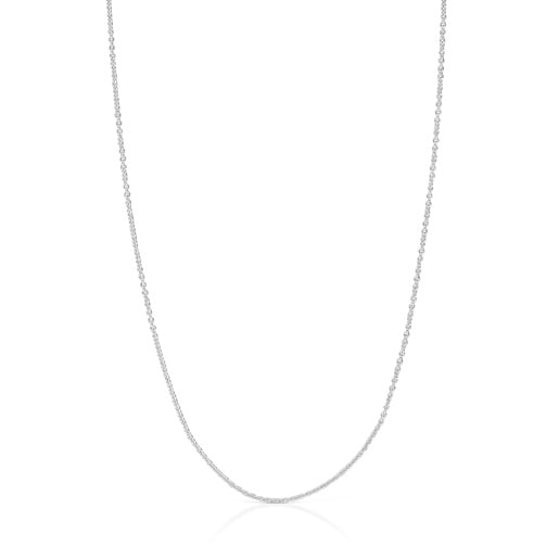 Τσόκερ Basics 40 cm από λευκόχρυσο