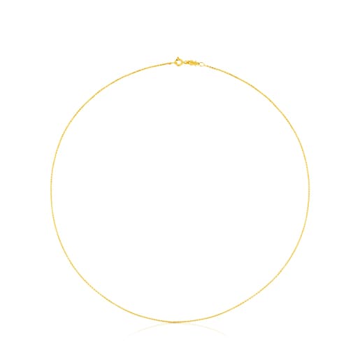 Cadena TOUS Chain de oro cordón, 45cm.